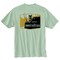 Carhartt Loose Fit Heavyweight Short-Sleeve Pocket Dog Graphic T-Shirt, Jade Heather, 3XL, TLL 105716-GA03XLTLL - alternate 1